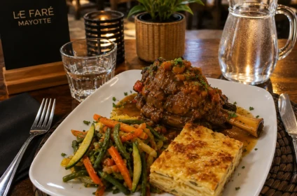 Souris d'agneau et gratin